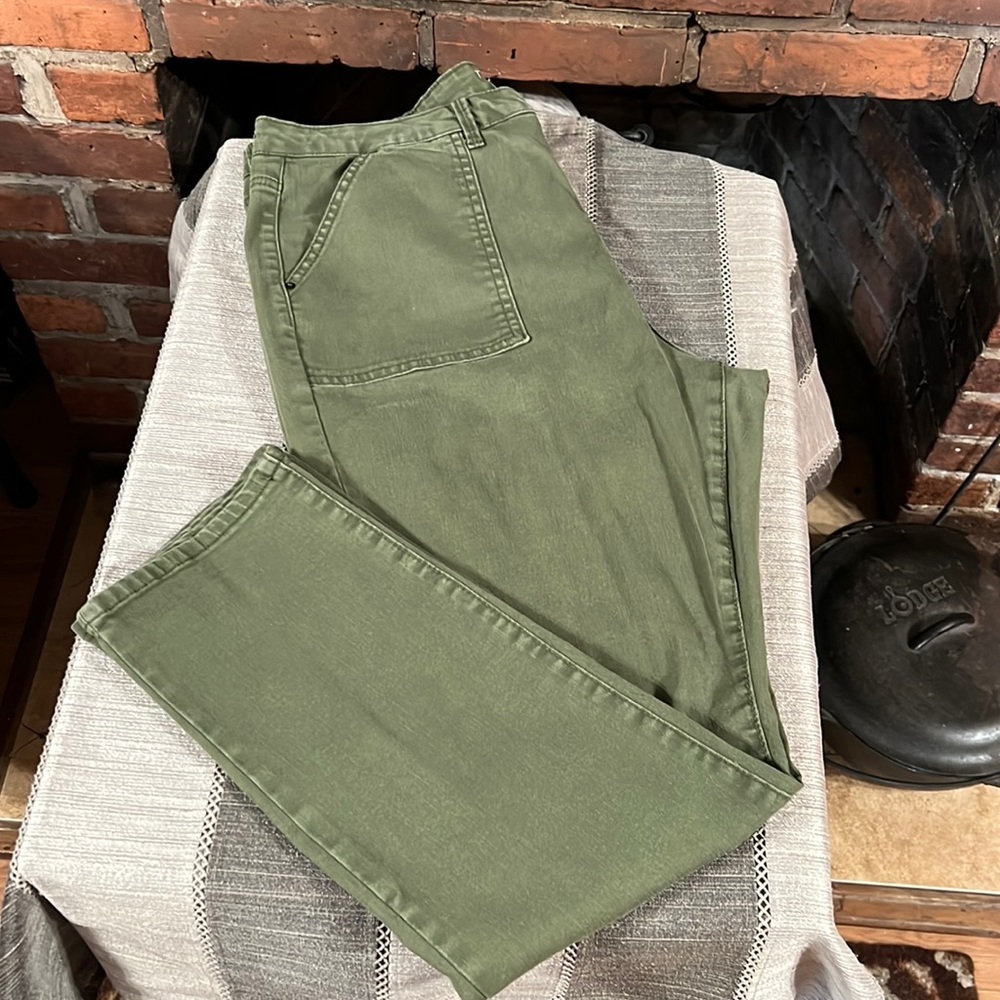 Time and Tru, color Green, Skinny Jeans